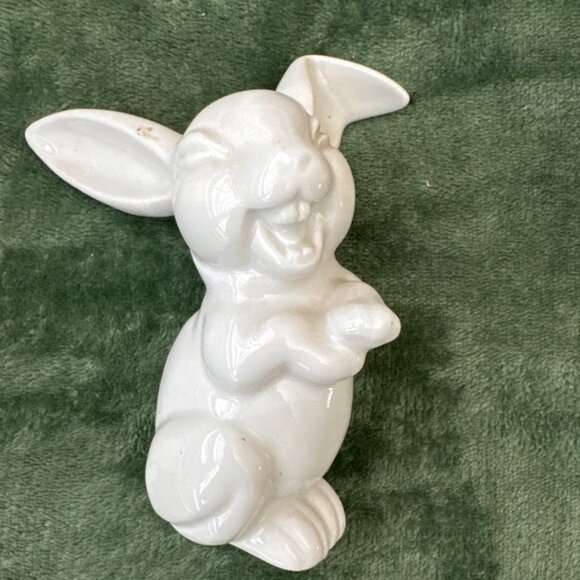 Classic Rose Collection Other - Vintage Classic Rose Collection White Porcelain Bunny Figurine Germany